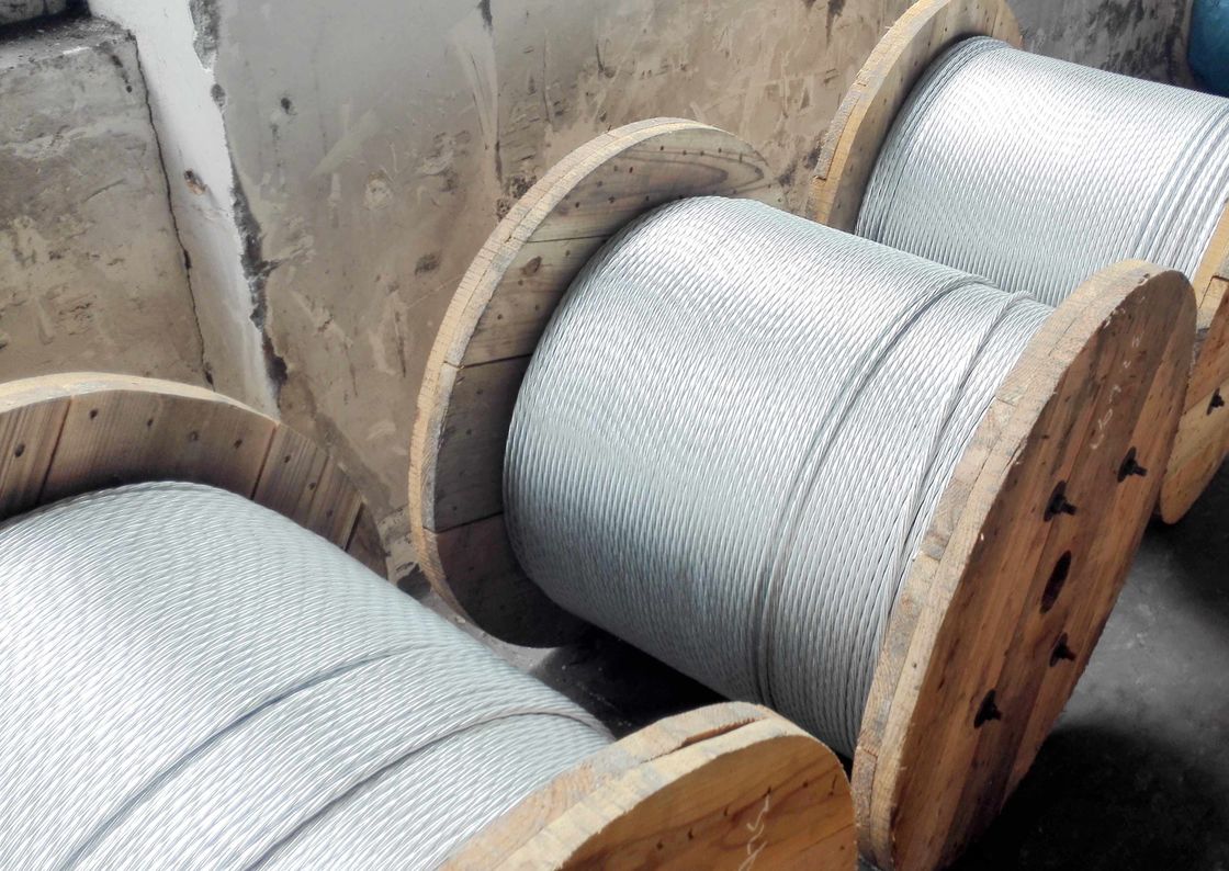 Galvanized Steel Wire Strand for Galvanized Cattle cable 5/16", 3/8" ,1/2"EHS ASTM A 475