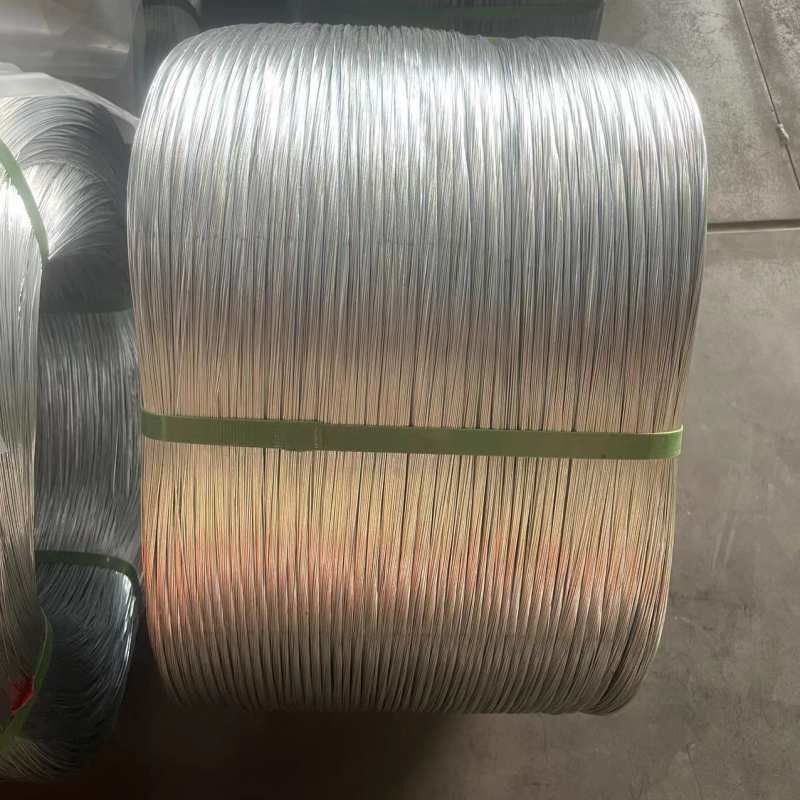 Tensile Strength 340-500 Galvanized Steel Wire Q195 Q235 For Armoring Cable