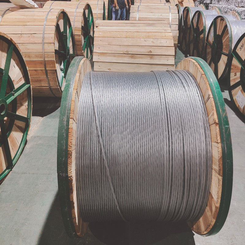 AS1222 ASTM B416-98 Aluminium Clad Steel Wire Strand For Self - Damping Conductor Line