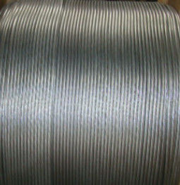 Nettoyez la corde galvanisée extérieure de fil d'acier, fil enduit par zinc pour de grands navires concrets